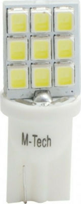 M-Tech Lamps Car & Motorcycle T10 LED 12V 2W 2pcs