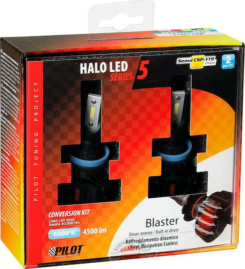 Lampa Lampen Auto & Motorrad Halo Led H11 / H16 / H8 / H9 LED 6500K Kaltes Weiß 9-32V 20W 2Stück 57793
