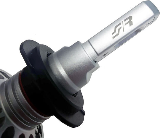 Simoni Racing Λάμπες Αυτοκινήτου HIR2-9012 LED 6000K Φυσικό Λευκό 9-36V 25W 2τμχ