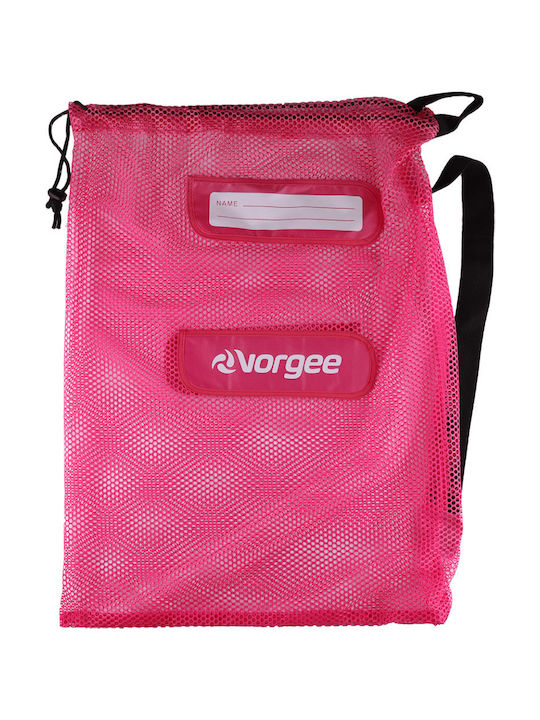 Vorgee Mesh Equipment Γυναικεία Τσάντα Πλάτης Γυμναστηρίου Ροζ