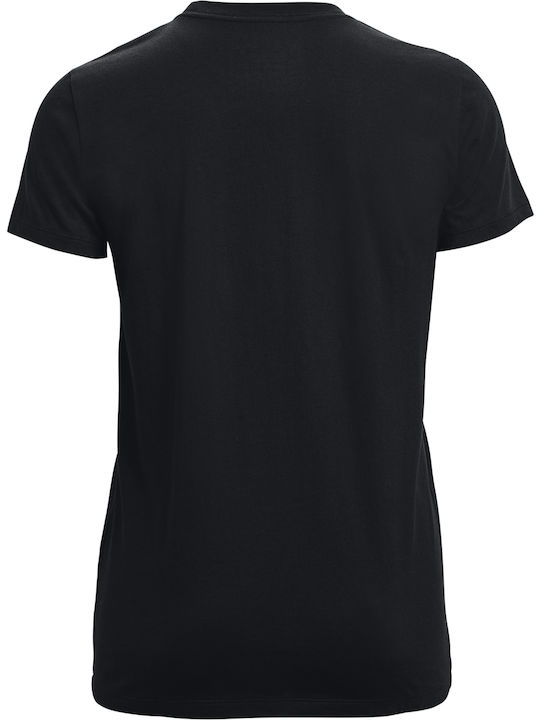 Live Sportstyle Graphic Women's T-shirt Fast Drying Black