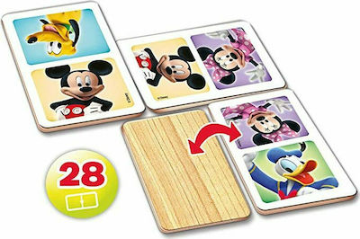 Educa Mickey Mouse Club House Domino Wood