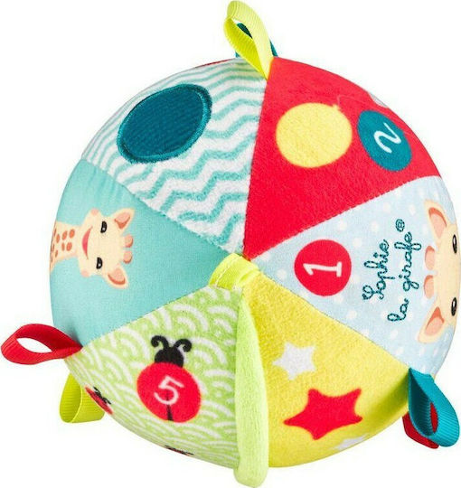 Sophie La Girafe Ball My First Learning Ball made of Fabric with Sounds for 3++ Months