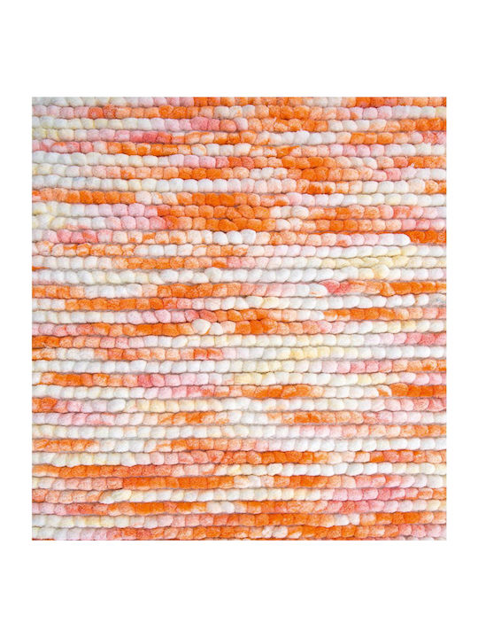 Dimitracas Badematte Baumwolle Rechteckig Mistras 05541.001 Orange 60x90cm