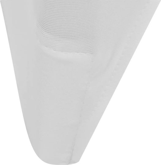 vidaXL Elastic Cover for Chair White 12pcs 279090