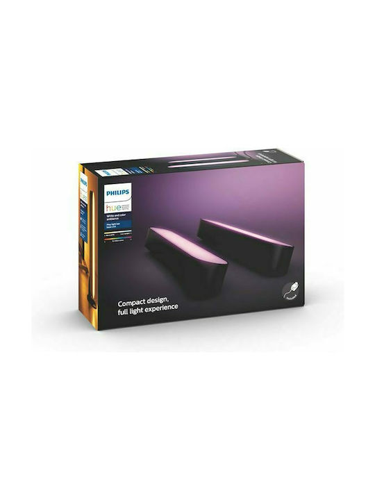 Philips Hue Play WiFi Decorative Lamp Bar Light Black 2pcs
