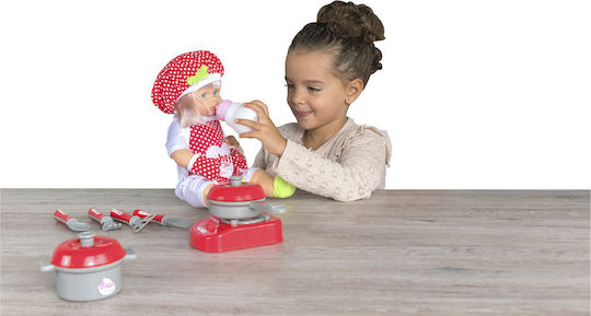 Globo Baby Doll Set Bimbo Molly Baby Chef for 2+ Years