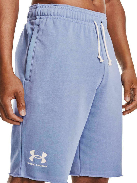 Rival Terry Men's Athletic Shorts Light Blue