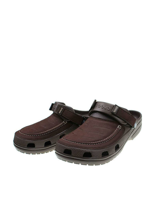 Crocs Yukon Vista II Anatomic Clogs Brown