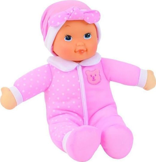 Just Toys Bambolina Μωρό Κούκλα My First Baby Doll για 0 + Ετών 34 εκ.