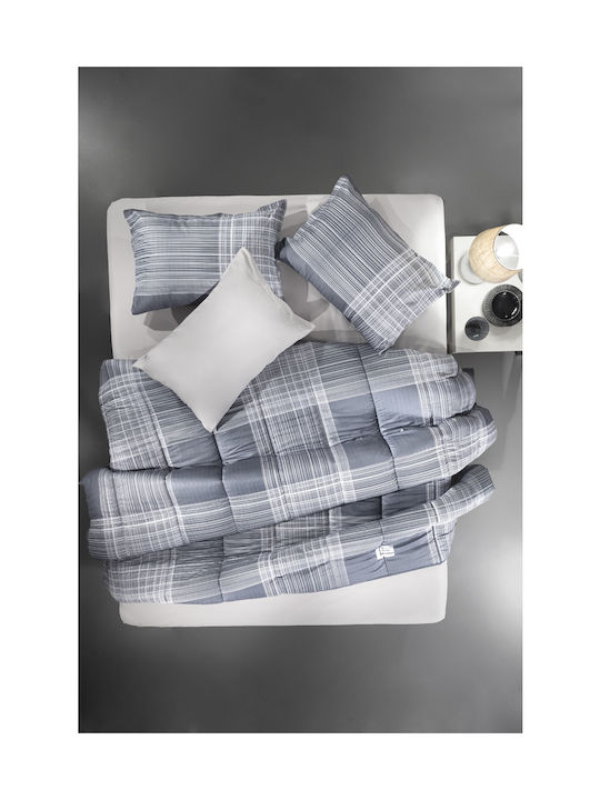 Guy Laroche Pueblo Pillowcase Set Cement 50x70cm.