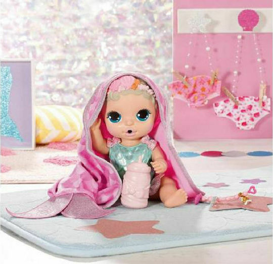 ZAPF Creation Baby Born Baby Doll Set Mermaid Surprise For 3+ Years 28 cm