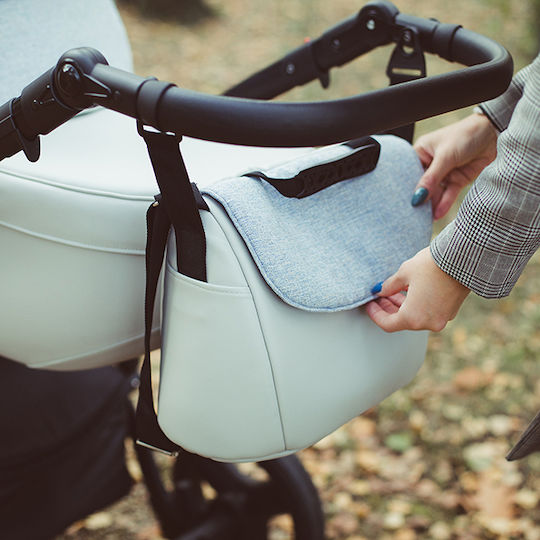 Milu Kids Starlet Eko Ρυθμιζόμενο Καρότσι 2 σε 1 Kατάλληλο για Nεογέννητο Creamy-Grey 13.10kg