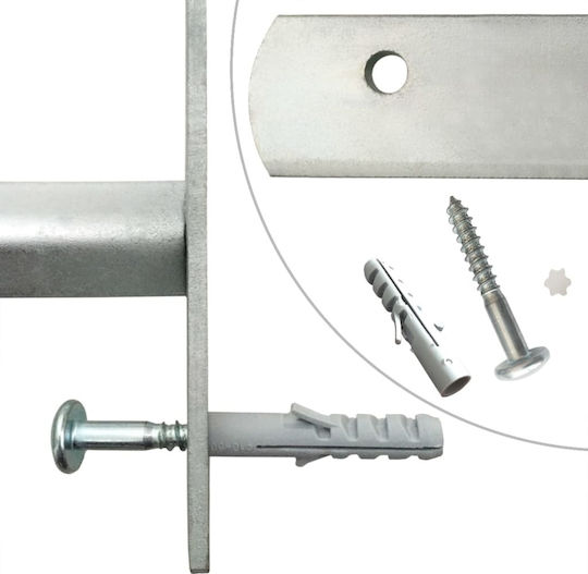 vidaXL Sicherheits-Fenstergitter verstellbar Grills 1000-1500mm 2 Stück 2Stück