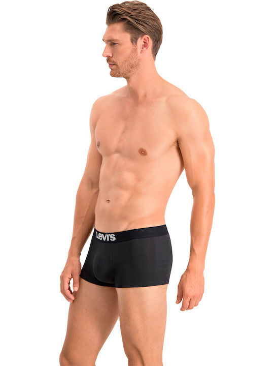 Basic Ανδρικά Μποξεράκια Μαύρα 2Pack