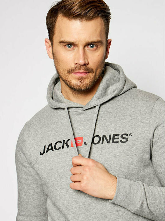 Gray Sweatshirt mit Kapuze