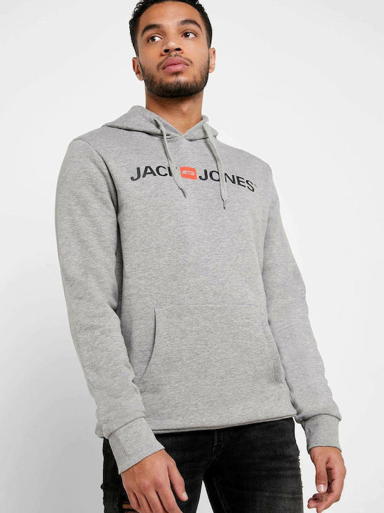 Gray Sweatshirt mit Kapuze