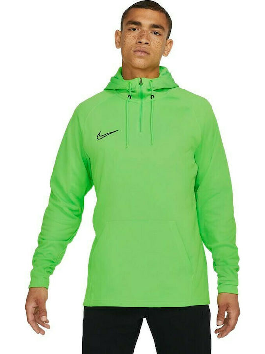 Nike Academy Men's Sweatshirt Dri-Fit with Hood & Pockets Green