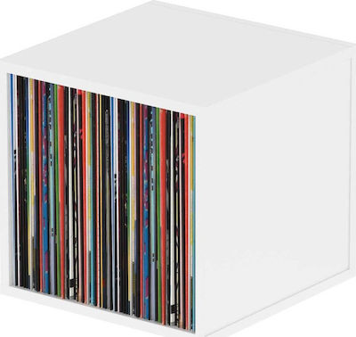 Glorious Vinil Stand Record Box 110 White