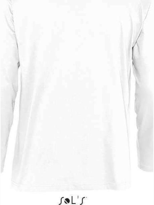 Sol's Monarch Men's Long Sleeve Promotional Blouse White