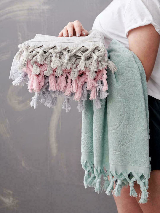 Palamaiki Bath Towel Scarf 70x140cm. Olive Weight 500gr/m²