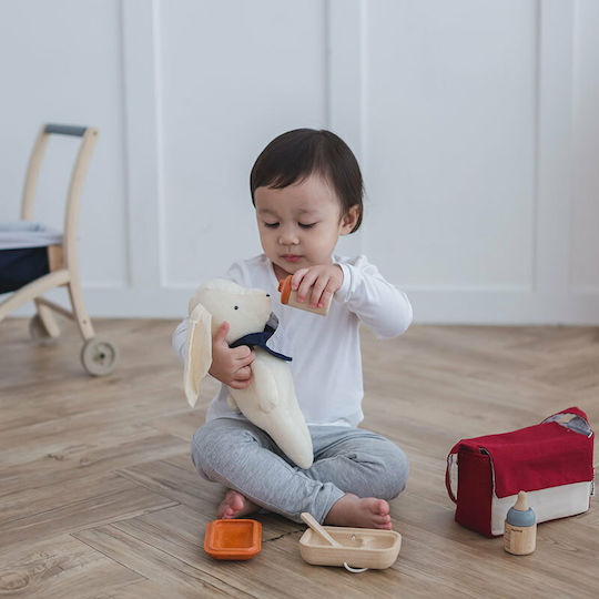 Plan Toys Σετ Ταϊσματος από Ξύλο για 2+ Ετών