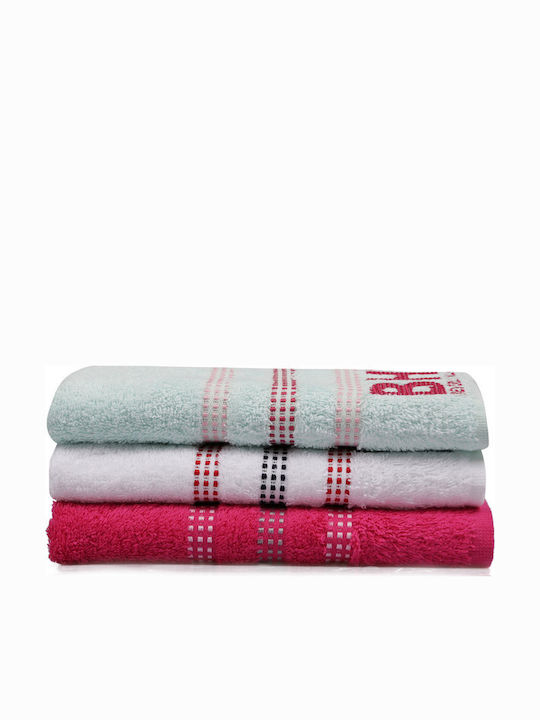 Beverly Hills Polo Club Facecloth 50x90cm 3τμχ