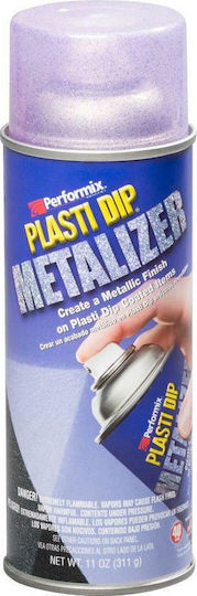 Plasti Dip Spray Protective Film Metalizer with Metallic Effect Violet 400ml