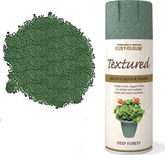 Rust-Oleum Спрей Боядисване Textured Дълбоката гора 400мл