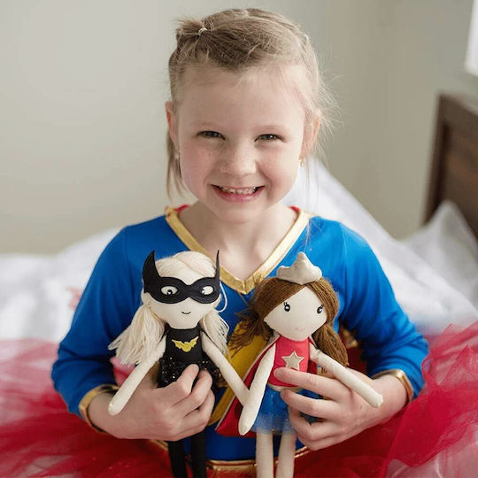 Great Pretenders Super Heroine Rag Doll for 6+ years old+ Years 33cm