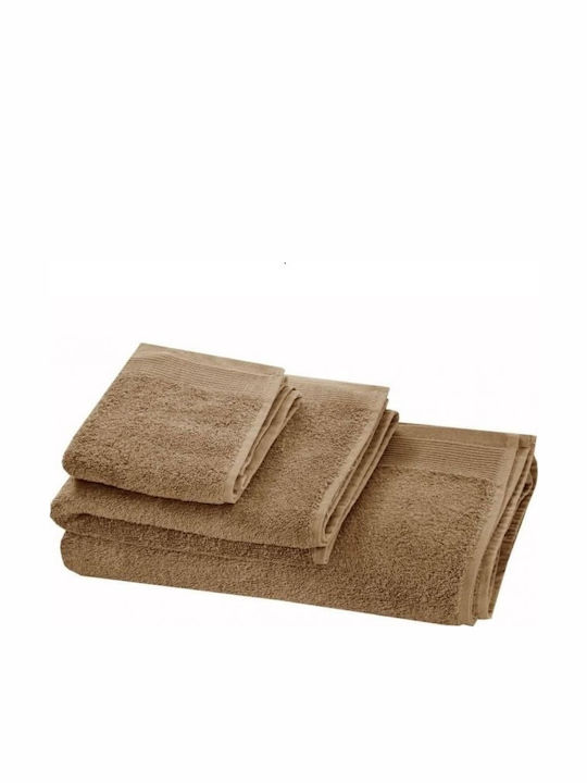 Marwa Πετσέτα Χεριών 30x50εκ. Μπεζ Βάρους 530gr/m²
