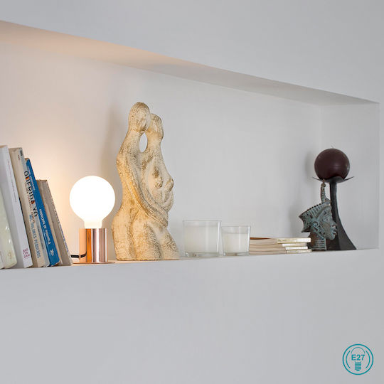Faro Barcelona Ten Decorative Lamp with Socket for Bulb E27 Copper