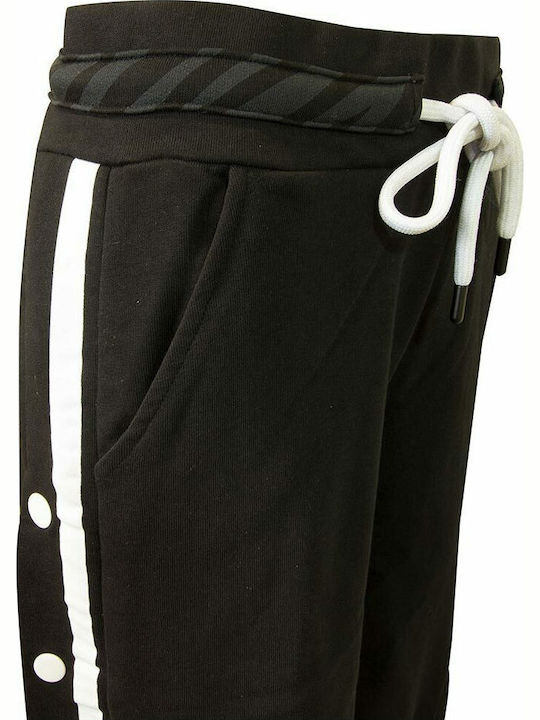 Women's Sporty Bermuda Shorts Black