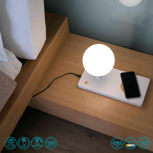 Faro Barcelona Niko Led Dekorative Lampe Weiß