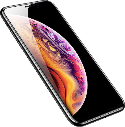 Baseus Full Coverage Curved Tempered Glass Protector 3D Vollflächig gehärtetes Glas 2Stück (iPhone 11 Pro Max)