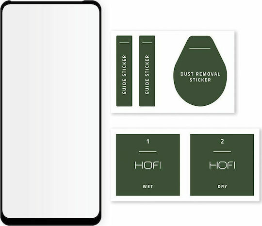 Hofi Pro+ 2.5D Full Face Tempered Glass (Redmi Note 9T)