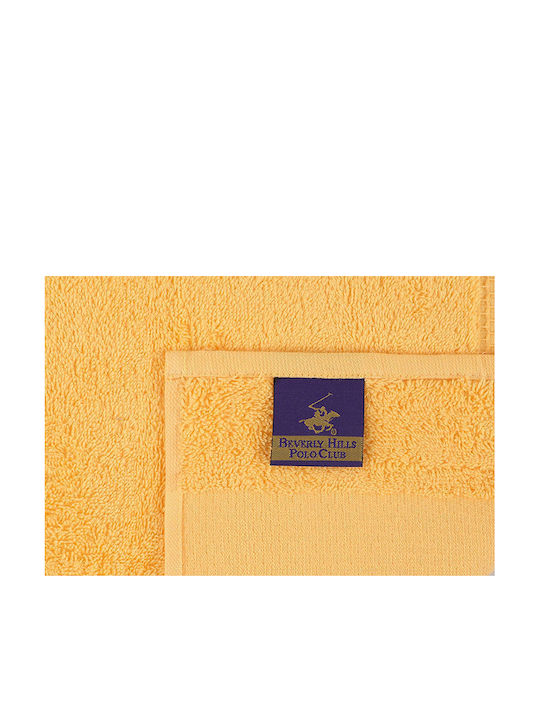 Beverly Hills Polo Club Facecloth 50xcm Yellow / Orange 4 Pieces