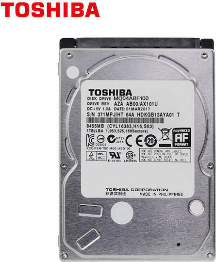 Toshiba MQ04 1TB HDD Hard Disk 2.5