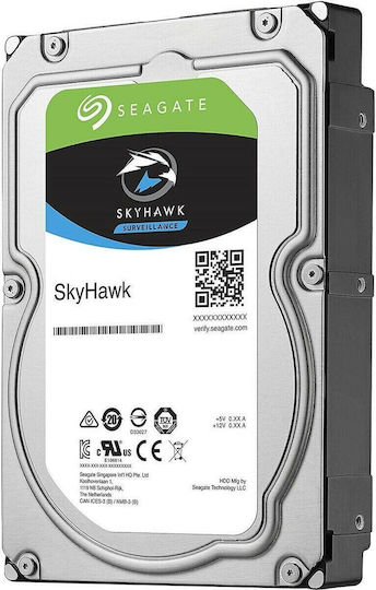 Seagate SkyHawk 8TB HDD Hard Drive 3.5" SATA III 7200rpm with 256MB Cache for Desktop / Recorder ST8000VX004