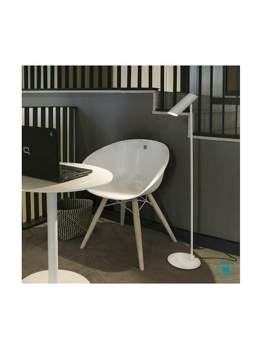 Faro Barcelona Link Floor Lamp H110xW22cm. with Socket for Bulb GU10 White