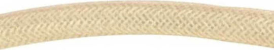 VK Lighting Fabric Cable 2x0.75mm² 230V in Beige Color 1m 47143-019654