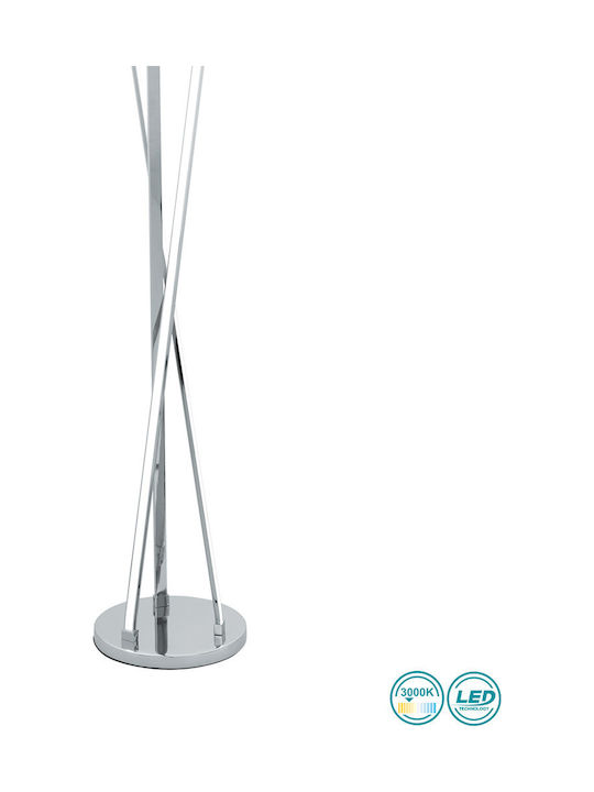 Eglo Parri LED Floor Lamp H131.5xW22cm. with Warm White Light White