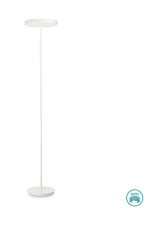 Ideal Lux Colonna Stehlampe H181cm. Weiß Ideal Lux Colonna Stehlampe H181cm. Weiß