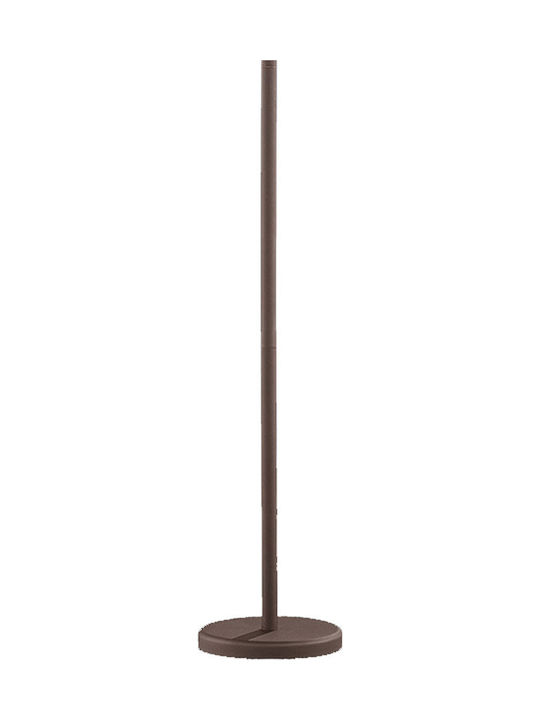 Trio Lighting Rustica Floor Lamp H180xW32.5cm. with Socket for Bulb E27 White