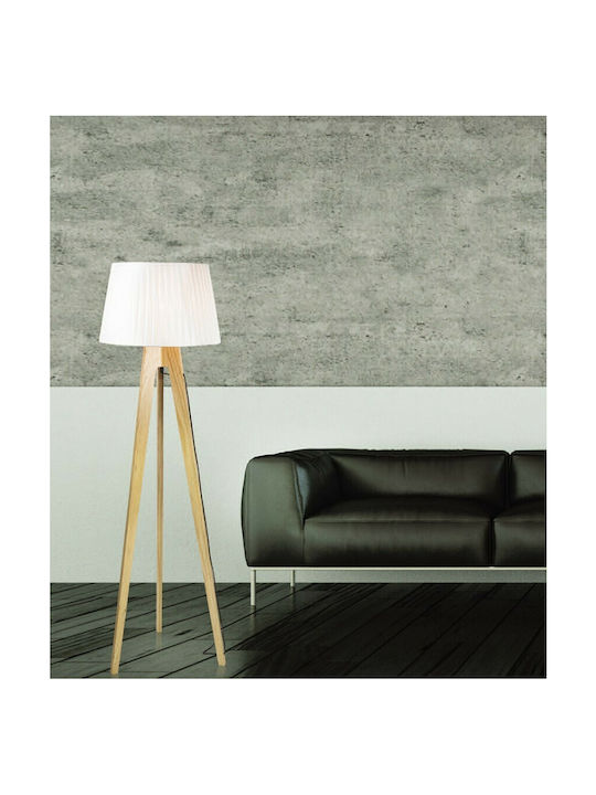 Zambelis Lights Vintage Φωτιστικό Δαπέδου Υ150εκ. Λευκό