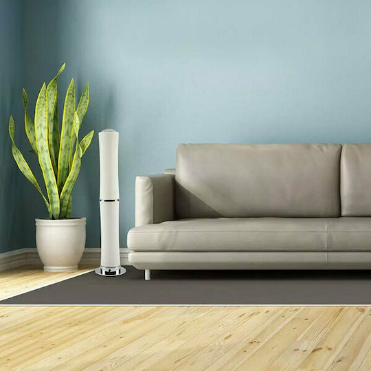 V-TAC LED Floor Lamp H84xW12.5cm. with Warm White Light 2100lm White