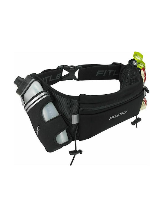 Fitletic Fully Loaded HD12G Τσαντάκι Μέσης για Τρέξιμο Μαύρο Fitletic Fully Loaded HD12G Τσαντάκι Μέσης για Τρέξιμο Μαύρο