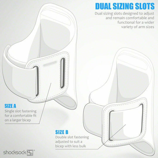 Shocksock Ръчна лента Розов 007-002-054