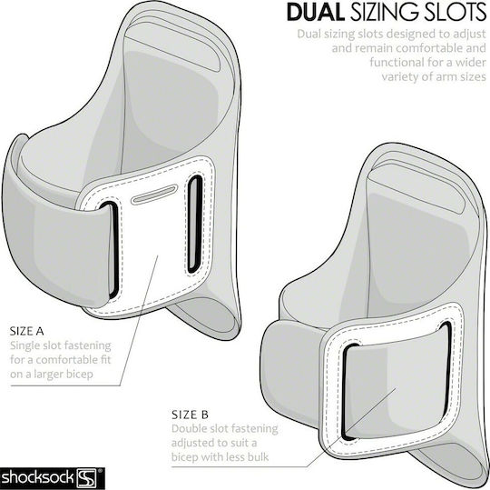 Shocksock Armband Ръчна лента Розов 007-002-012