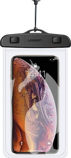 Ugreen Smartphone Case Ugreen Lp186 Waterproof Case up to 6.3" Black 60959